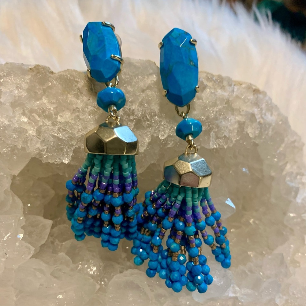 Kendra Scott Dove Statement Earrings